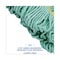Boardwalk Large Looped-End Wet Mop, Green, Cotton/Synthetic, PK12, BWK1200LCT BWK1200LCT - alternate 6